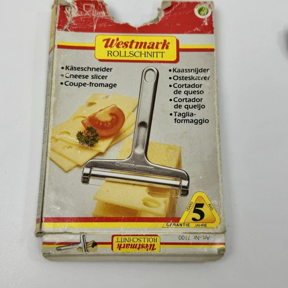 Vintage Westmark Rollschnitt Cheese Slicer Planer Made In West Germany With Box